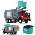 thumbnail image 3 of 1:24 KDW Diecast Material Transporter Garbage Truck Vehicle Car Model Toys, 3 of 12