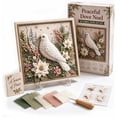 thumbnail image 2 of 3D Christmas Fabric Poke Art Kit, Handmade Fabric Poke Art Kit, Vintage Holiday Handmade Decoration,DIY Christmas Craft Kit for Women,Christmas Gift, 2 of 6