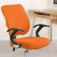 thumbnail image 3 of Fundas elásticas para asiento de silla de oficina, de jacquard, extraíbles, lavables y antipolvo. Conjunto naranja, 3 of 9