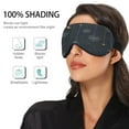 thumbnail image 5 of IAUYY Sleep Mask, Super Soft Eye Masks with Adjustable Strap, Lightweight Comfortable Blindfold,Perfect Blocks Light for Men Women Web and Moon, 5 of 7
