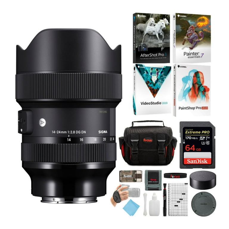 Sigma 14-24mm f/2.8 DG DN Art Lens for Sony E-Mount with Accessory