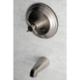 thumbnail image 2 of Kingston Brass KB2638DXTO Concord Tub Only Faucet, Brushed Nickel, 2 of 5