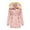 Pink O, variant on safuny Women's Long Sleeve Casual Outwear Jackets Warm Long Coat Hoodies Collar Jacket Slim Winter Parkas Outwear Coats Solid Color Dressy Lounge Trendy Blazer Pullover Pink XL