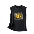 thumbnail image 4 of Birdeem Mode Femmes Imprimé Col Rond Sans Manches Chemises à Blocs Tunique T-Shirt Hauts, 4 of 5