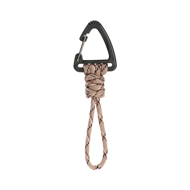 Kuymtek Gancho Cordón Trenzado Cuerda Paraguas 7 Hilos para Hombres/mujeres (triángulo Arena Camuflaje)