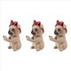 thumbnail image 1 of 3X Puppy Dog Glasses Holder Stand Retenedores de Gafas Gafas de Sol Display Cute Gift (Pug), 1 of 5