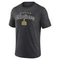 thumbnail image 2 of Men's Charcoal Seattle Mariners Wonderment Tri-Blend T-Shirt, 2 of 3