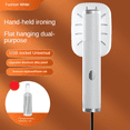 thumbnail image 3 of Portable Travel Steamer for Clothes Mini Steam Iron 180°Rotatable Handheld Steam Iron for Fabric Clothes White, 3 of 10