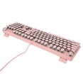 thumbnail image 4 of Teclado Mecálico, 104 Teclas Teclado Interruptor Negro de Juegos 2 Colores Inyección para el Hogar Para Juegos para la Oficina, 4 of 7