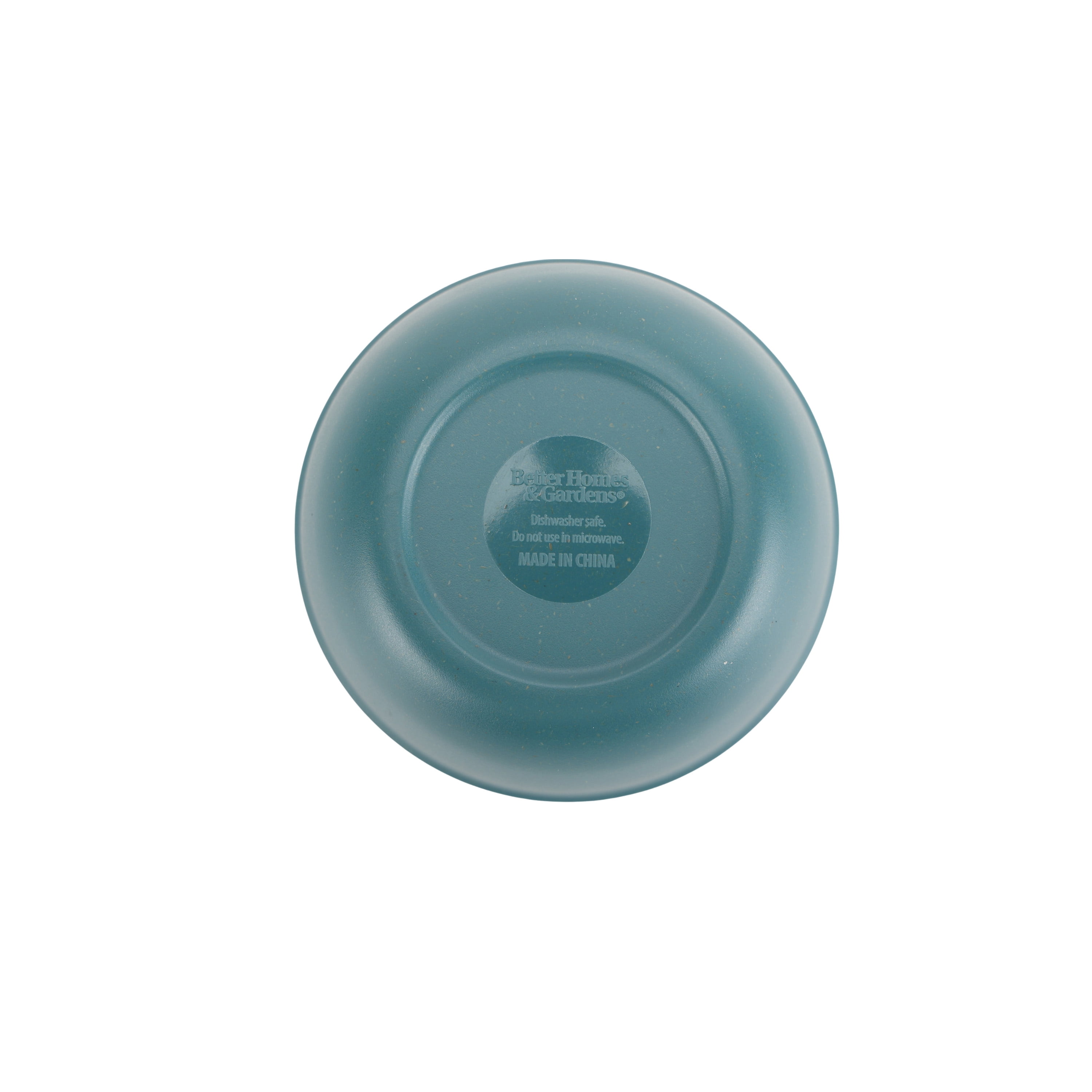 Better Homes and Gardens 2-Piece Bamboo Melamine Blue Reactive Dip Bowl Set