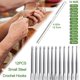 thumbnail image 4 of kits De Crochet Pour Adultes Dbutants, Comprend Crochets Ergonomiques En Mtal De 0,6 Mm 6 Mm, Tricot Accessoires Et Un Tui Cactus, Ensemble De T, 4 of 5