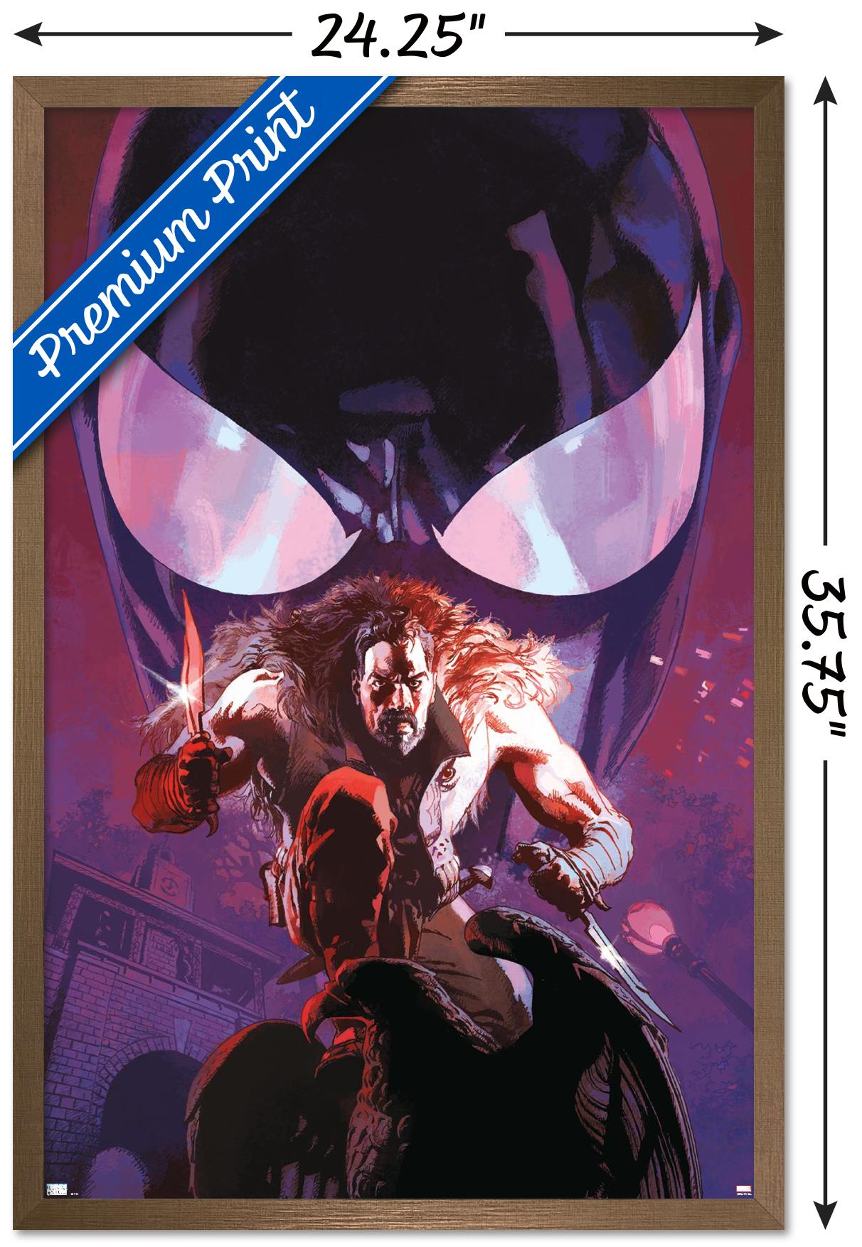 Marvel Kraven The Hunter - Amazing Spider-Man #21 Wall Poster, 22.375" x 34" Framed