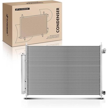 A-Premium Air Conditioning A/C Condenser Compatible with Nissan Rogue 2008-2013, Rogue Select 2014-2015 L4 2.5L, Replace# 3680, 92100JG000
