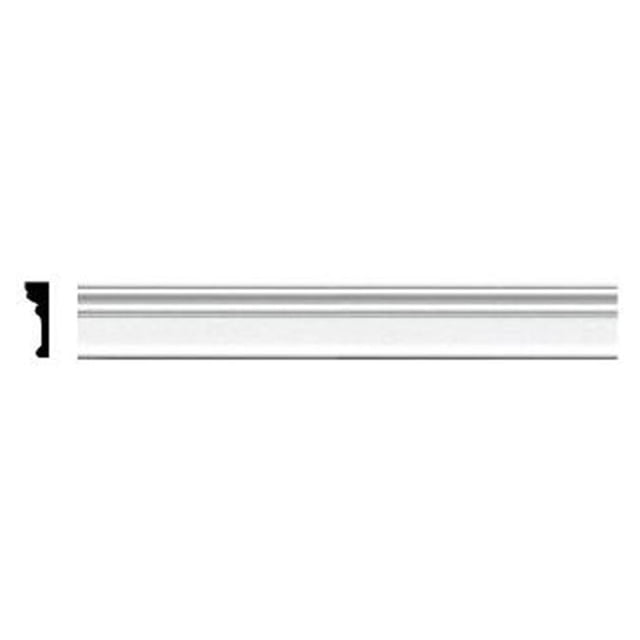 Ekena Millwork PML03X01BE 3.5 In. H X 1.12 In. P X 94.5 In. L Architectural accent Bedford Panel Moulding