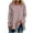 Pink, variant on HVOBTTY Womens Long Sleeve Pullover T Shirt, Fall Tops for Women, Women's Casual Round Neck Striped Print Long Shirt Green, L