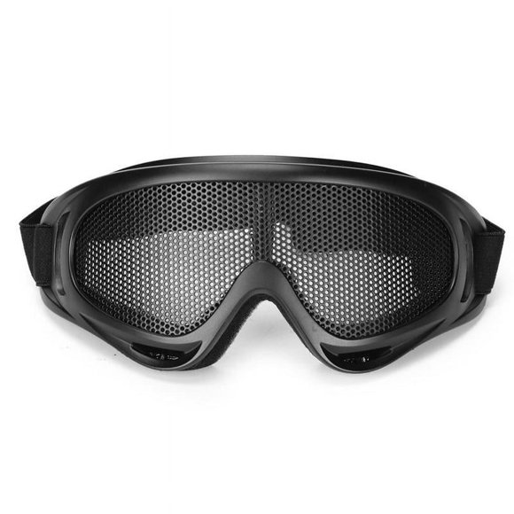 Airsoft Tactical Vented Safety Goggles Glasses Eye Mesh Protection N9W2 O0E5