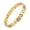 Golden, variant on Women Bracelet, Micro-Paved Rhinestones Inlaid Leaf Design, Electroplated Bangle Wrist Jewelry Accessories