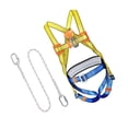thumbnail image 2 of Arnés de cuerpo completo con anillo dorsal en D para construcción montañismo al aire libre gancho pequeño, 2 of 8