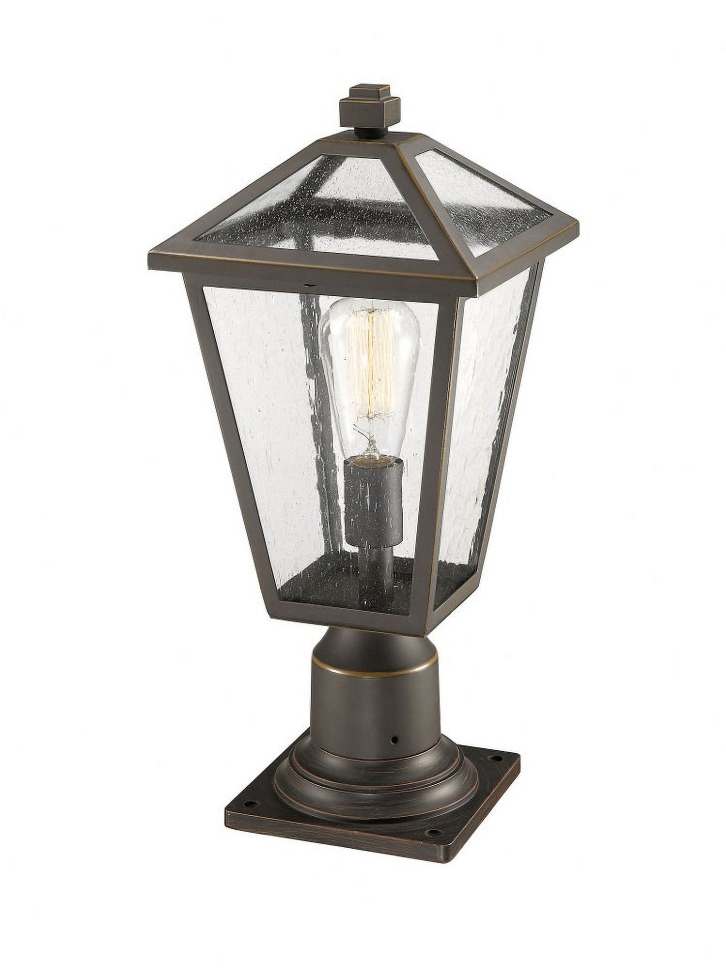Z-Lite 579PHMR-533PM-ORB Outdoor Post Light Rubbed Bronze Stainless Steel + Aluminium Talbot