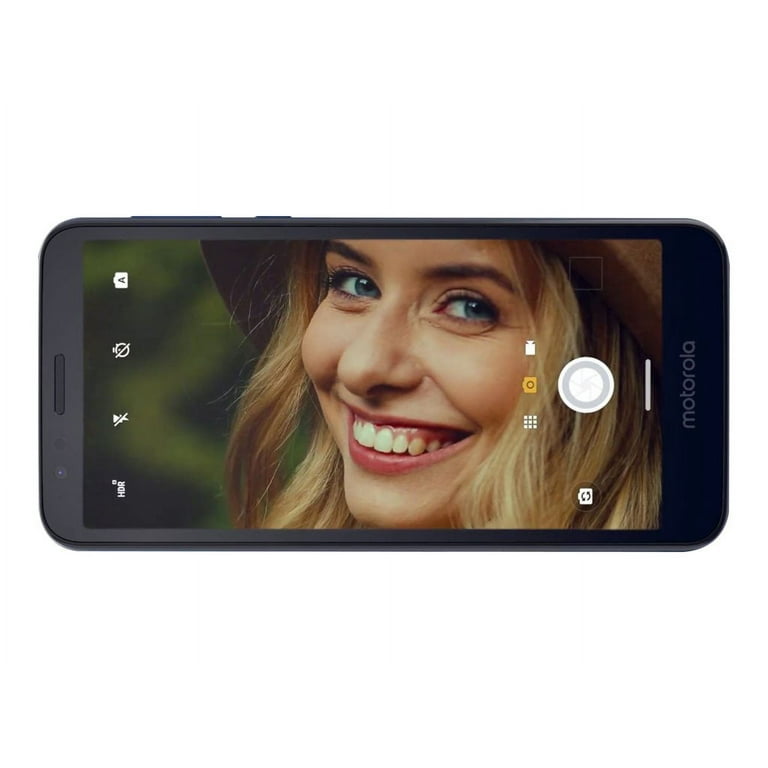 Moto E6 (2019) - Unlocked Smartphone - Global Version - 16GB - Starry Black  (US Warranty)