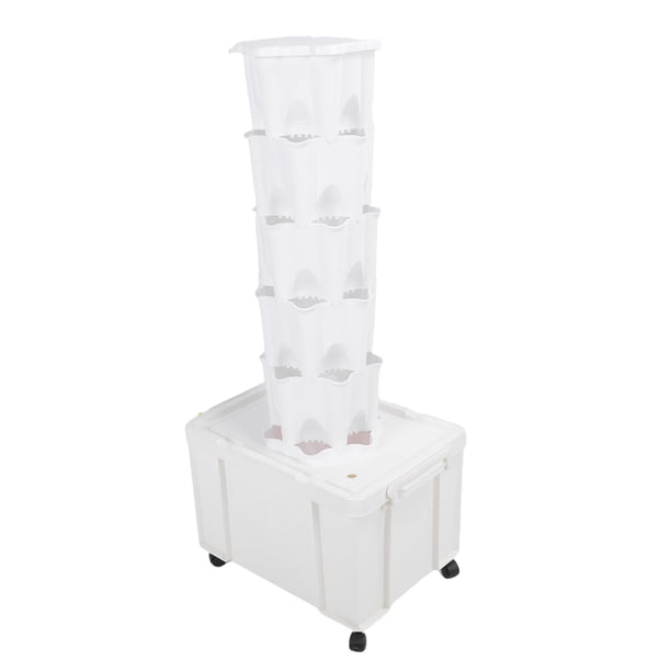 Torre Hidropónica, 30 Macetas Torre Del Cultivo Hidroponía, Torre De Hidroponía Con Tanque Grande, Torre Vertical De Jardín Hidropónico, Kit De Germinación
