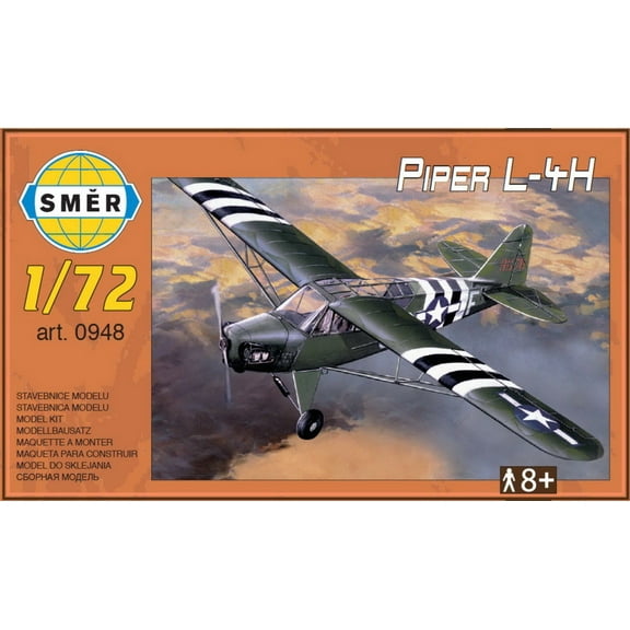 Piper L-4 H Cub in USAAF D-Day, Army (1/72 model kit)