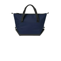 Port Authority 6-Can Collapsible Cooler BG515, River Blue Navy/ Dark Charcoal, OSFA