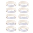 thumbnail image 3 of 10 Rolls White Masking Tape 0.7in Width Easy Tear High Adhesive Paint Tape for Painting DIY Arts Crafts Labeling, 3 of 5