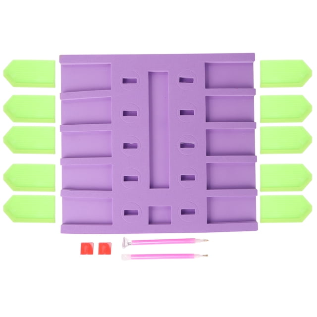 Point Drill Pen Trays Dics Storage Box Rack Accesorios de pintura de diamantes de imitación Hugtrwg Para estrenar