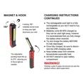 thumbnail image 5 of Car Repair COB LED Work Light Dimmable USB Rechargeable LED Flashlight Inspection Lamp with Magnetic Hook Power Bank Torch (A), 5 of 7