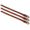 thumbnail image 2 of Juego de pulsera de cuero ajustable - Decoración de muñeca retro informal (3 piezas, marrón claro), 2 of 10