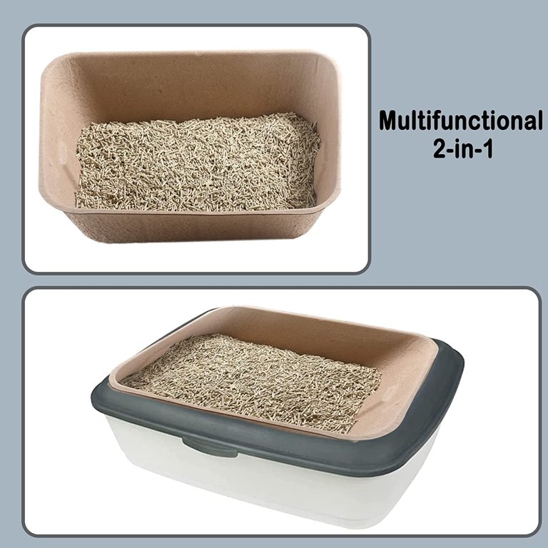 Disposable cat litter sales pans