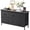 Black, variant on FDW 5 Fabric Drawers Dresser for Bedroom,Chest Organizer Units with Steel,Black