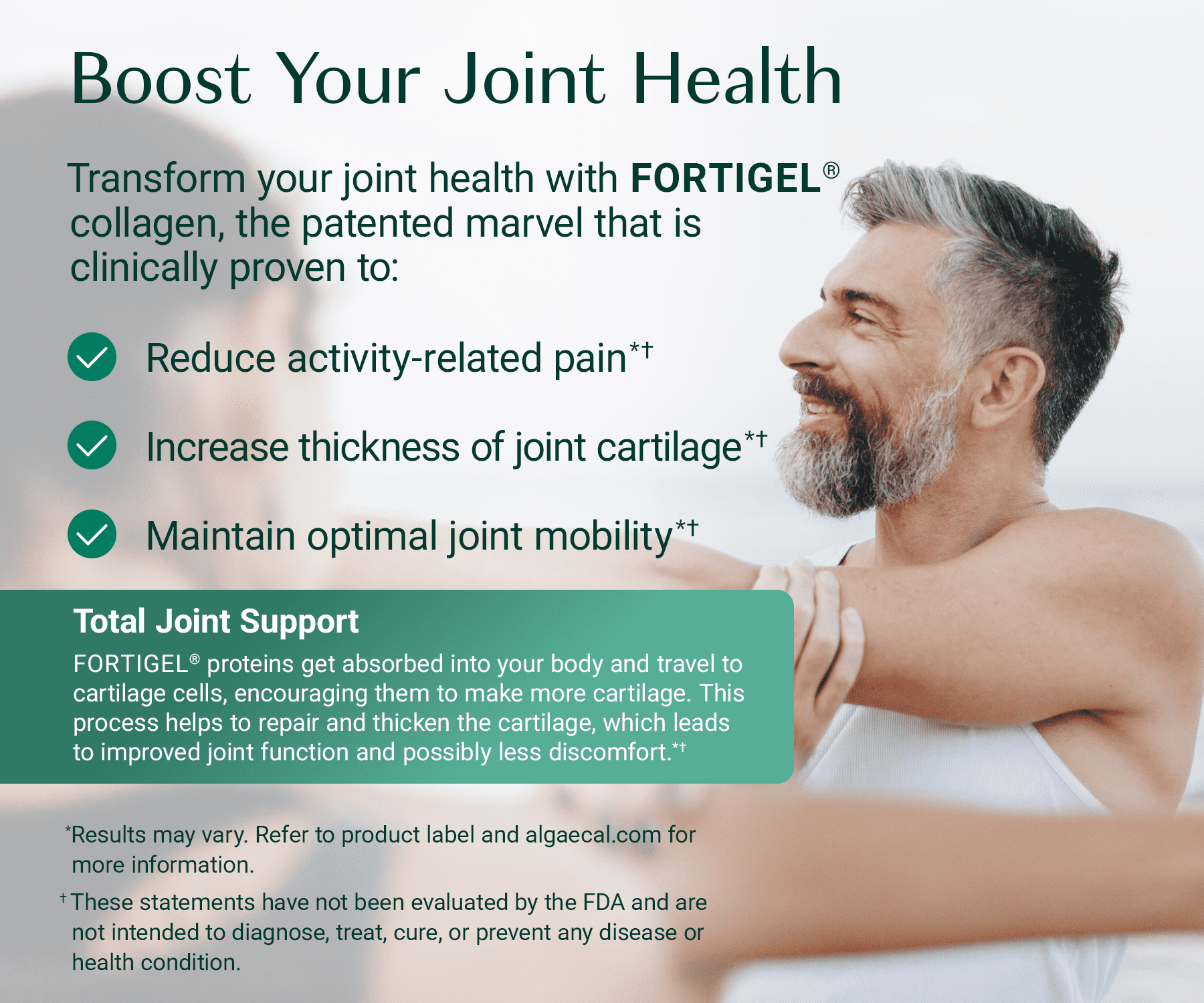 AlgaeCal Collagen - Clinically-Supported Collagen For Skin, Hair, Nails, Joints, & Bones. VERISOL®, FORTIBONE®, UC-II®, & FORTIGEL®, Multi Peptides, 30 Servings