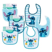 Disney Baby Stitch Baby Bib - 3 Piece - 3 Assorted Designs