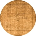 thumbnail image 1 of Ahgly Company Indoor Round Persian Orange Traditional Area Rugs, 5' Round, 1 of 1