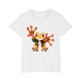 thumbnail image 1 of RXIRUCGD 2025 Vêtements d'Été pour Enfants T-shirt Imprimé Mode Mignon Col Rond Manches Courtes, 1 of 5