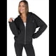 thumbnail image 2 of Sudaderas con Capucha y Cremallera para Mujer, Sudaderas Extragrandes, Conjuntos de Moda Escolar para Otoño, Chaquetas Informales, Ropa de Invierno Negro XXXL, 2 of 9