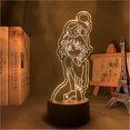 thumbnail image 4 of Lámpara USB 3D acrílica Yashi Anime Soul Eater Maka Albarn luz de noche LED para mesa de habitación, 4 of 5