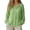 Light Green, variant on Women's Fashion Solid Color Cotton Linen Long Sleeve Button Down Shirt, Lightweight Sun Protection Top for Summer Daily Wear, Casual and Breathable Khaki L
