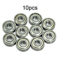 thumbnail image 1 of 10 Pcs Roulements de Remplacement pour Planche à Roulettes 608 Oz (ABEC-7) - Double Blindage, 1 of 10