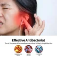 thumbnail image 4 of Gotas para los oídos para curar la otitis media, dolor de oídos, picazón, tratamiento de infecciones bacterianas, otitis aguda, limpiador de cerumen, gotas de 10 ml, 4 of 6
