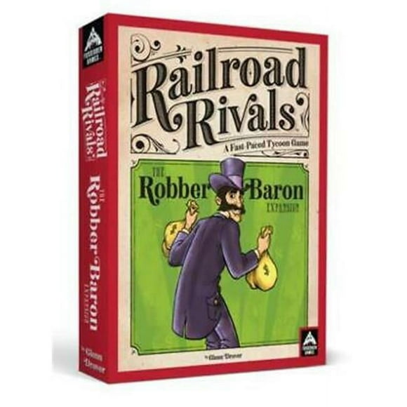 Forbidden Games FRB1106 Robber Baron Expansion Railroad Rivals Board Game