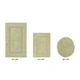 thumbnail image 2 of Better Trends Luxury Bath Rugs 3 Piece Set 100% Cotton Water Absorbent, Reversible Machine Washable Lid Cover, U Shap Toilet Base Contour for Bathroom Floor Decor, Toilet Cover Sage Lux Collection, 2 of 4