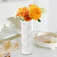 thumbnail image 5 of TONGYIJIA Plastic Vase, Wave Design Fashion Simple Anti Fall Vase, Decorative Home Accent For Living Room and Table Centerpiece, 5 of 6