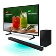 thumbnail image 1 of Combo TV Samsung 85'' SmartTV BEF-H + Barra de Sonido 2.1Ch T420 Smart Sound Negro, 1 of 5