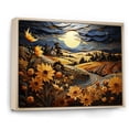 thumbnail image 2 of Designart "Farmhouse landscapes Of Gold II" Farm Floater Framed Canvas Wall Art, 2 of 7