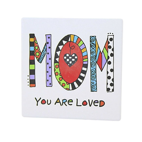 Tabletop Mom Cuppa Doodles Coaster Stoneware Our Name Is Mud 6012597