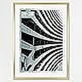 MCS Foundation 20x28 Poster Frame Traditional Brass, Vertical & Horizontal Wall Hanging Large Picture Frame for Photos, Posters & Art Prints (1-Pack)