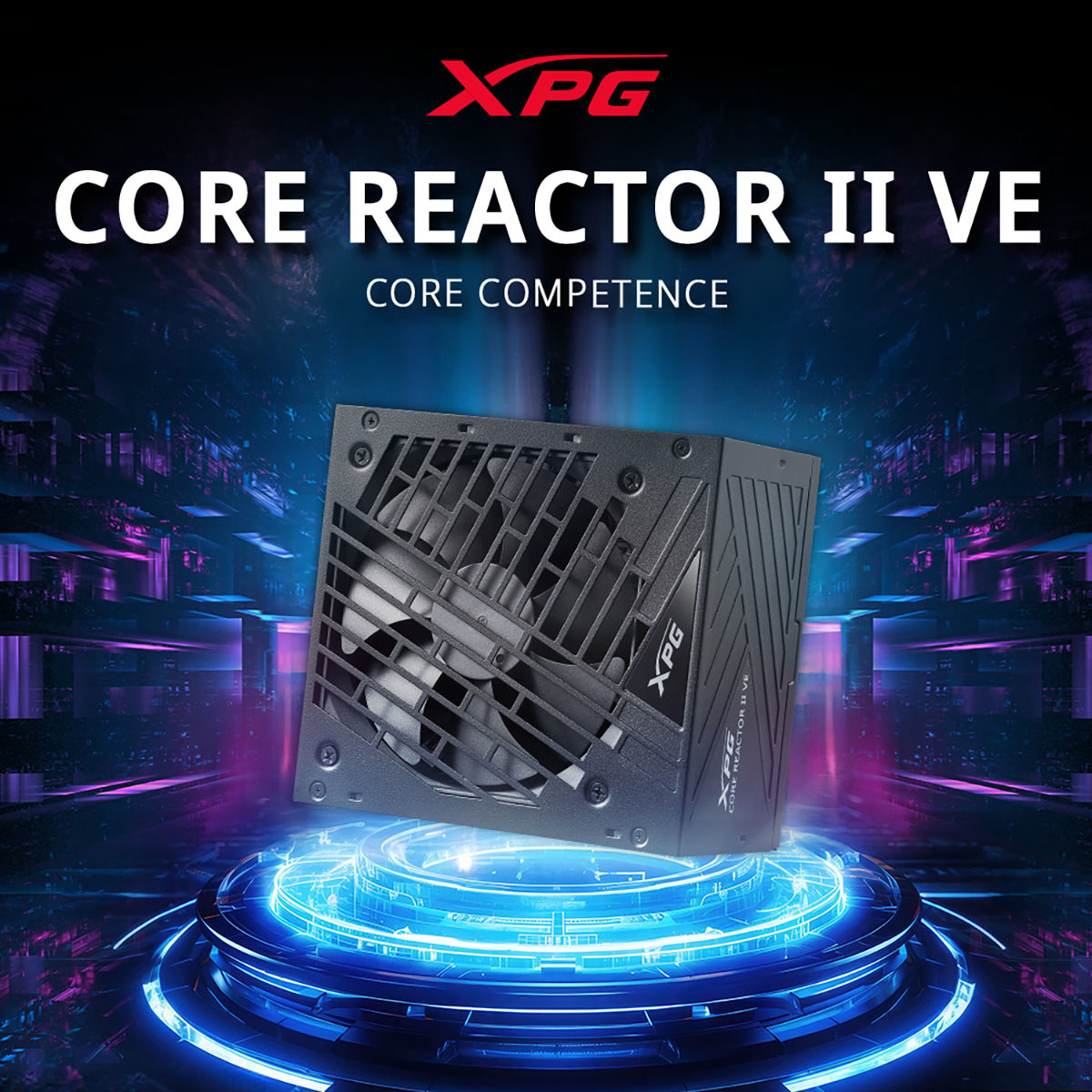 XPG CORE REACTOR II VE 750W Power Supply - Internal - 120 V AC, 230 V AC Input - 750 W - 1 Fan(s)